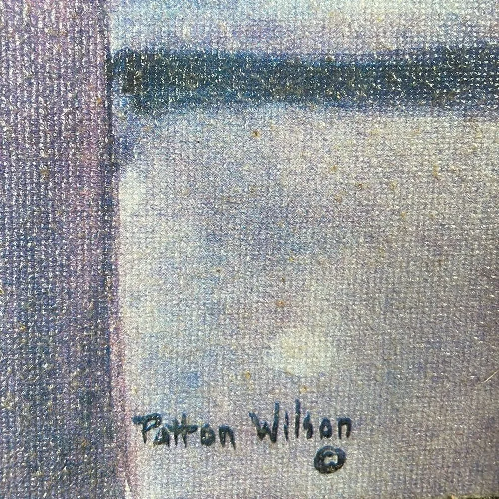 “Morning Arrangement,” by Patton Wilson Very Large Framed Canvas Print (31x22.5)